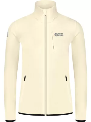 Hanorac ușor de damă din fleece NORDBLANC MAPLE NBSFL8374 BEJ