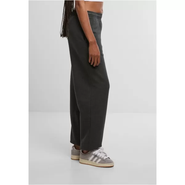  Pantaloni de trening pentru femei URBAN CLASSICS TB7107 CĂRBUNE 