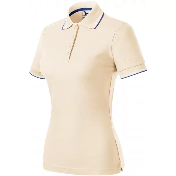  Tricou de damă cu guler MALFINI FOCUS 233 MIGDALE 
