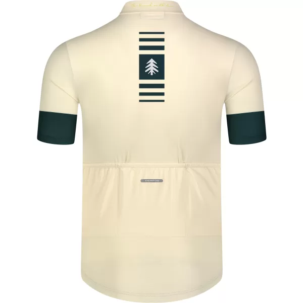  Tricou de ciclism pentru bărbați NORDBLANC STEER NBSMF8080 BEJ 