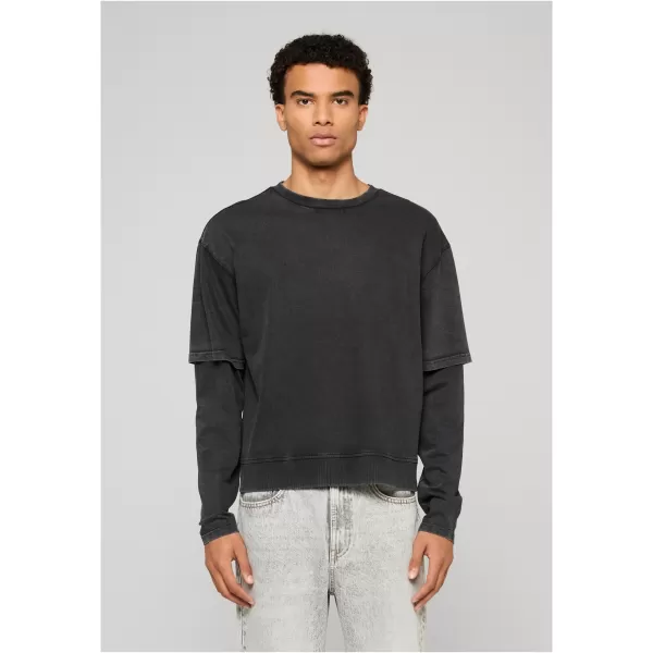  Tricou pentru bărbați URBAN CLASSICS TB8410-00007 NEGRU 