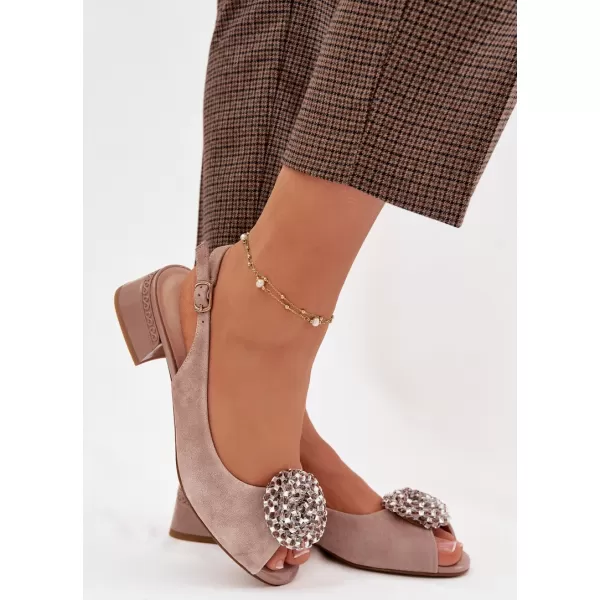  Sandale de dama D&A 41955-19 BEJ 