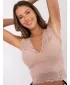 Top pentru femei SUBLEVEL D16048W02345A ROZ APRINS