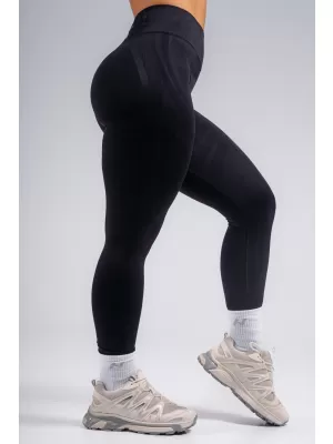 Jambiere extra push-up cu talie înaltă NEBBIA PRIMAL 850 NEGRU