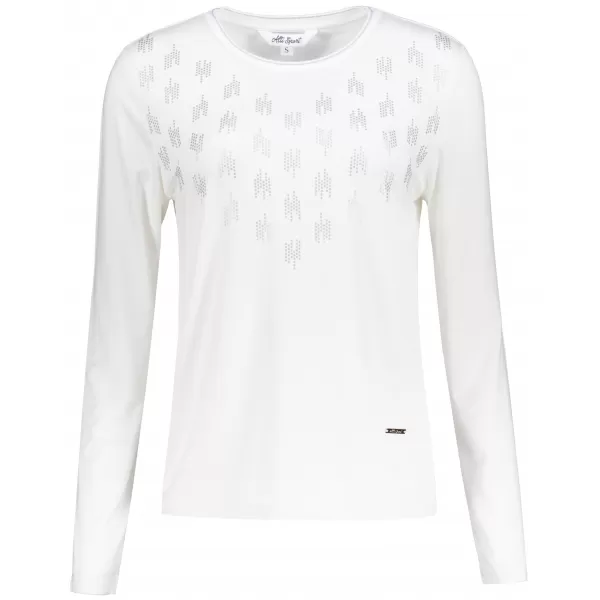  Tricou de damă ALTISPORT IDIARA ALB 