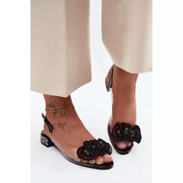  Sandale de dama D&A MR61-9002 NEGRU 