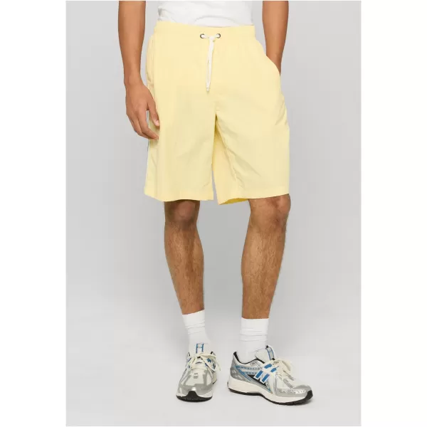  Pantaloni scurți de înot pentru bărbați URBAN CLASSICS TB7397-21553 GALBEN PAL 