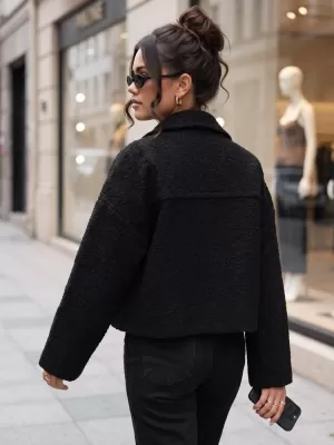 Geaca de dama DSTREET TY6059 NEGRU