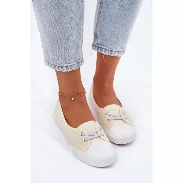  Adidași de damă LEE COOPER LCW-25-31-3445L BEJ 