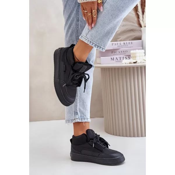  Oameni de zăpadă pentru femei BIG STAR SHOES OO274A530 NEGRU 