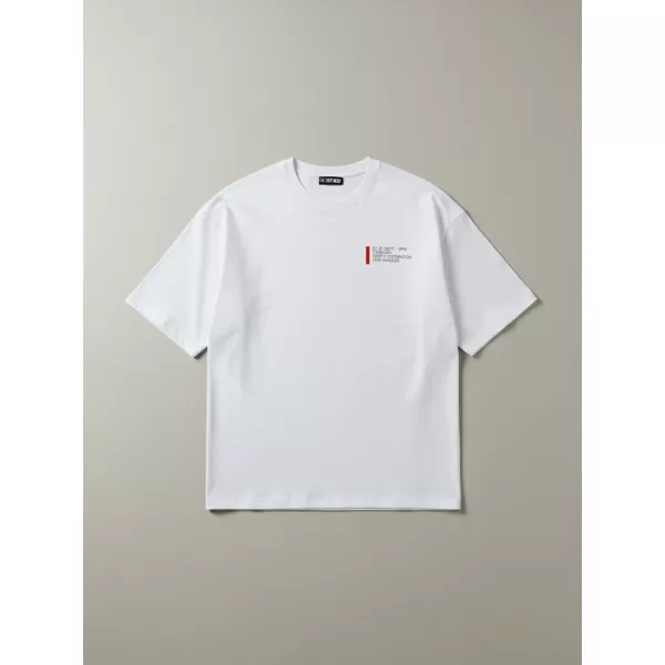  Tricou pentru bărbați DSTREET RX5302 ALB 