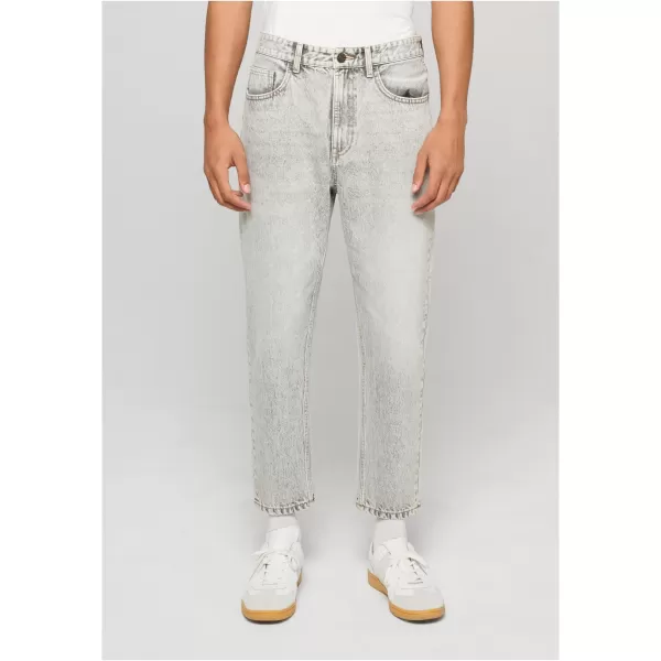  Pantaloni pentru bărbați URBAN CLASSICS TB8054 GRI ARGINTIU DESCHIS SPALAT 