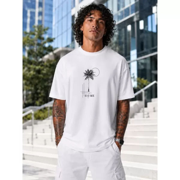  Tricou pentru bărbați DSTREET NX1043R-WH-O ALB 