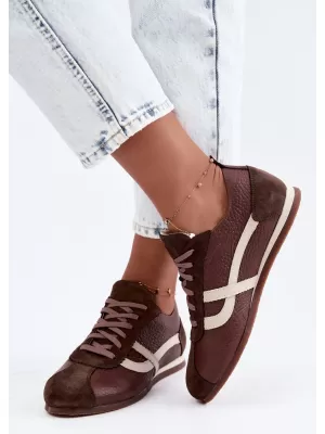Adidași de damă ZAZOO N1402S2/ CIOCOLATĂ