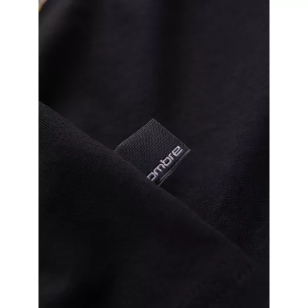  Tricou pentru bărbați OMBRE OM-TSPT-0284 NEGRU 