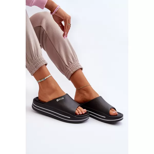  Papuci de damă BIG STAR SHOES NN274A037 NEGRU 
