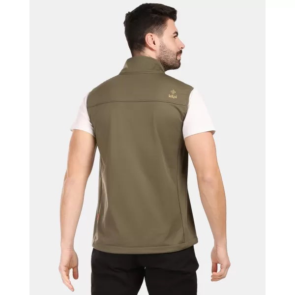  Vestă softshell pentru bărbați KILPI NOIL-M 1M0116KI KAKI 