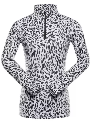 Tricou de damă cu uscare rapidă ALPINE PRO STANSA 2 VARIANTA ALBĂ PB