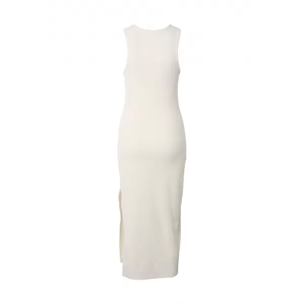  Rochie URBAN CLASSICS TB8276 ALB/NISIP 