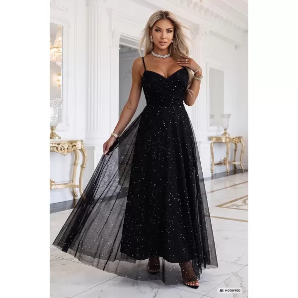  Rochie NUMOCO 680-1 NEGRU 