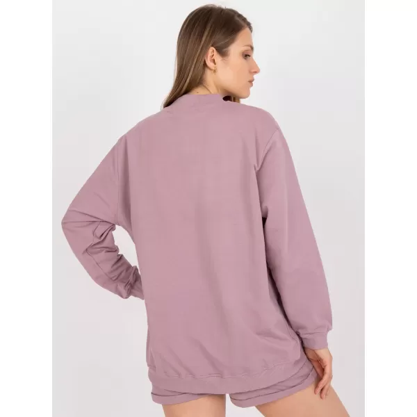  Hanorac de dama BASIC FEEL GOOD AP-BL-A-R001 ROZ ÎNCHIS 