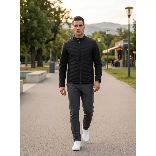  Jachetă hibridă pentru bărbați MALFINI PREMIUM CROSS 555 NEGRU 