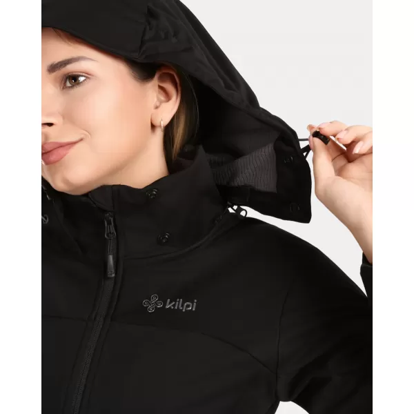  Jachetă softshell pentru femei KILPI ONTAVIA-W 1L0113KI NEGRU 