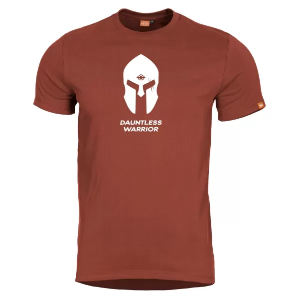  Tricou pentru bărbați PENTAGON AGERON SPARTAN HELMET K09012-SH-74 ROȘU MARO 