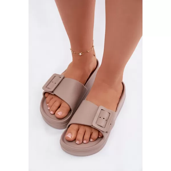  Papuci de damă BIG STAR SHOES TT274A079 BEJ 