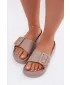 Papuci de damă BIG STAR SHOES TT274A079 BEJ