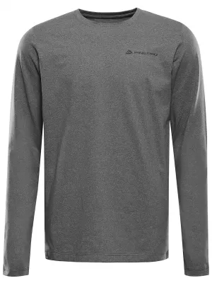 Tricou pentru bărbați cu uscare rapidă ALPINE PRO LOUS PERLA AFUMATĂ