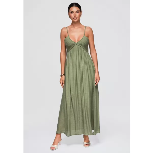  Rochie OMBRE OW-DLR-E0009 VERDE 