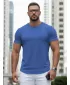 Tricou pentru bărbați DSTREET RX5688 ALBASTRU