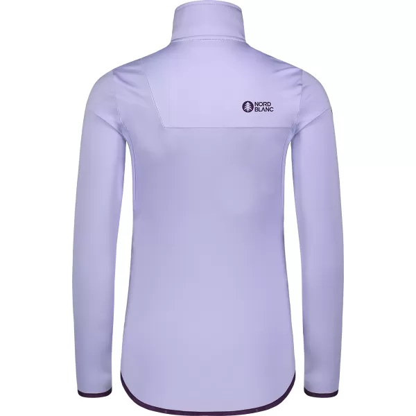  Hanorac pentru femei powerfleece NORDBLANC CRISP NBSFL8338 VIOLET 