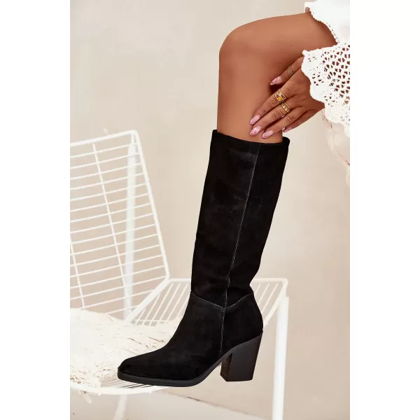  Cizme de dama BOTO 2704 NEGRU 