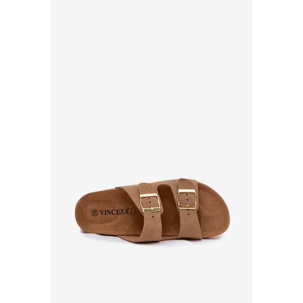  Papuci de damă VINCEZA 102657 BEJ 
