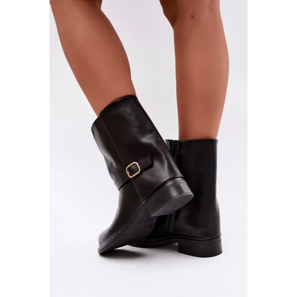  Botine de dama BOTO 5859 NEGRU 