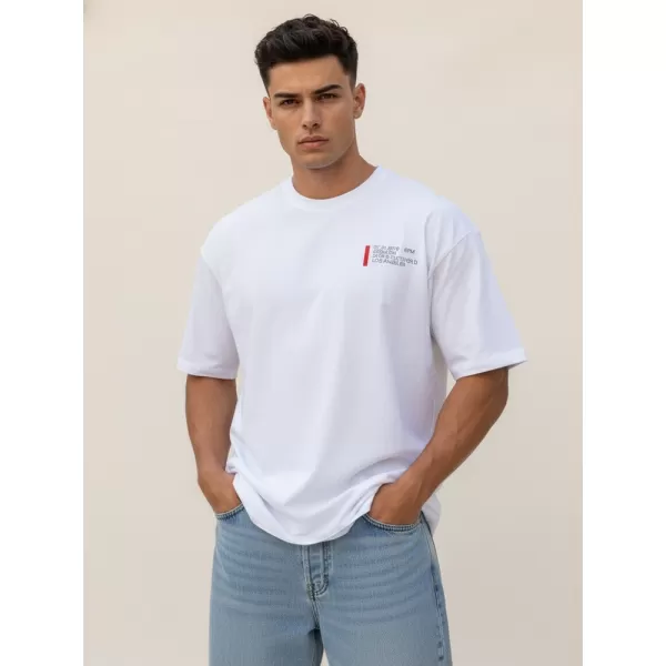  Tricou pentru bărbați DSTREET RX5302 ALB 