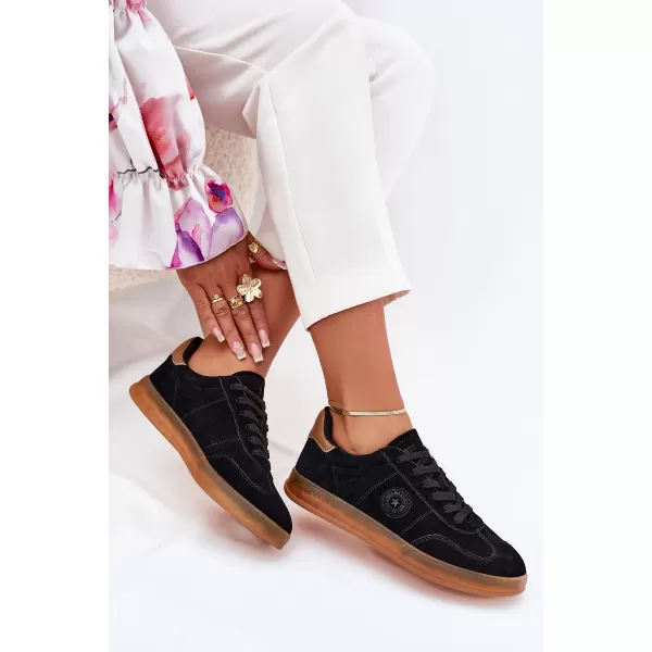  Adidași de damă BIG STAR SHOES RR274851 NEGRU 