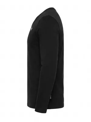 Tricou pentru bărbați OMBRE L172 NEGRU