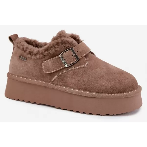  Oameni de zăpadă pentru femei BIG STAR SHOES UU274318 BEJ 