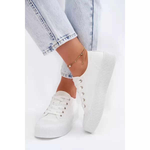  Adidași de damă BIG STAR SHOES TT274269 ALB 