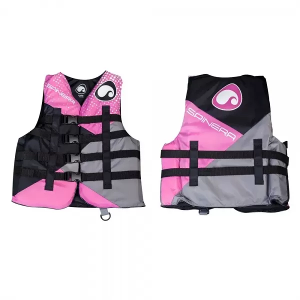 Vestă de înot SPINERA Deluxe Woman Nylon 50N ROZ 