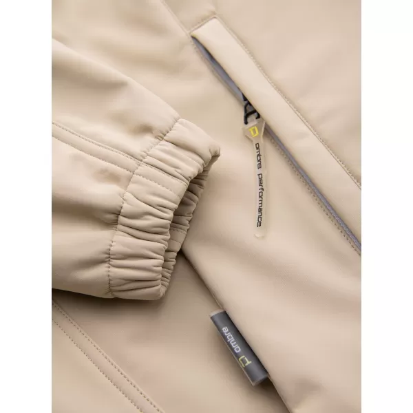  Jachetă softshell pentru bărbați OMBRE C581 NISIP 