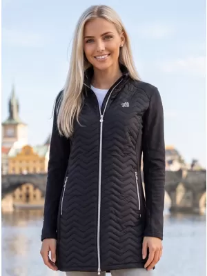 Palton hibrid de damă ALTISPORT IRYSA NEGRU