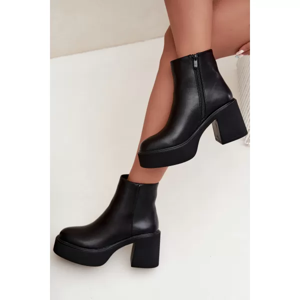  Botine de dama BOTO 5303 NEGRU 