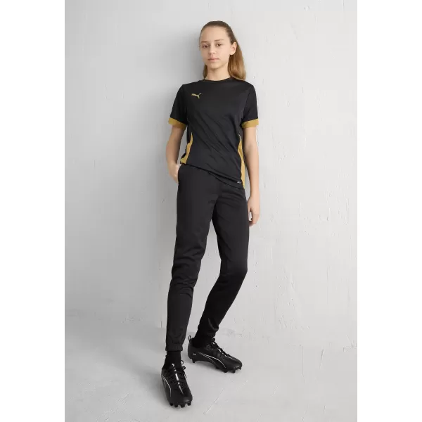  Cămașă sport pentru copii PUMA TEAMGOAL MATCHDAY JERSEY JR 70574828 PUMA NEGRU/PUMA AURIU/AURIU MAT 