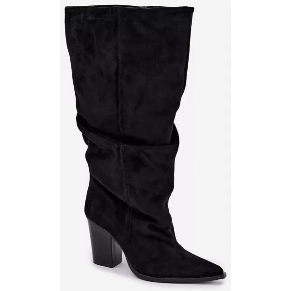  Cizme de dama BOTO 2598A-1 NEGRU MAT 