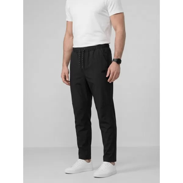  Pantaloni pentru bărbați 4F WMM00TTROM1675 NEGRU ADÂNC 