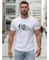 Tricou pentru bărbați DSTREET NX5016R-WH ALB